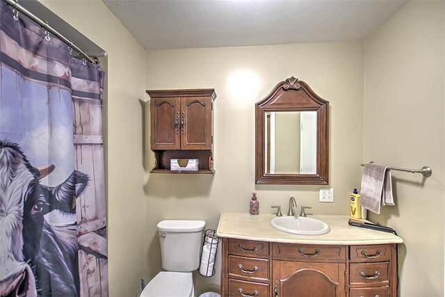 940 Kirk Dr, Mt Zion, IL 62549 - bathroom with vanity and toilet
