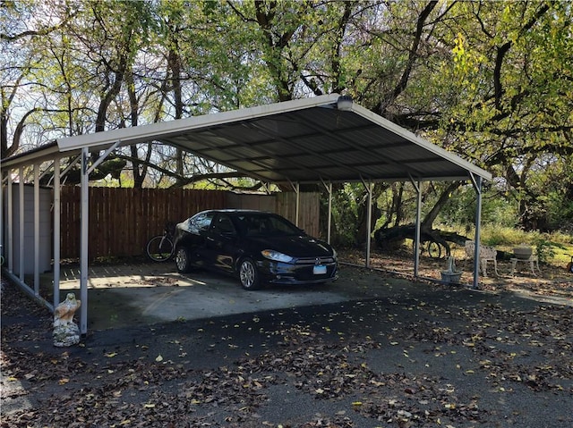 1622 S Cross St, Robinson, IL 62454 - view of car parking featuring a carport