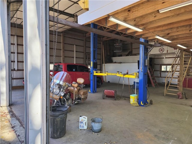 1622 S Cross St, Robinson, IL 62454 - view of garage