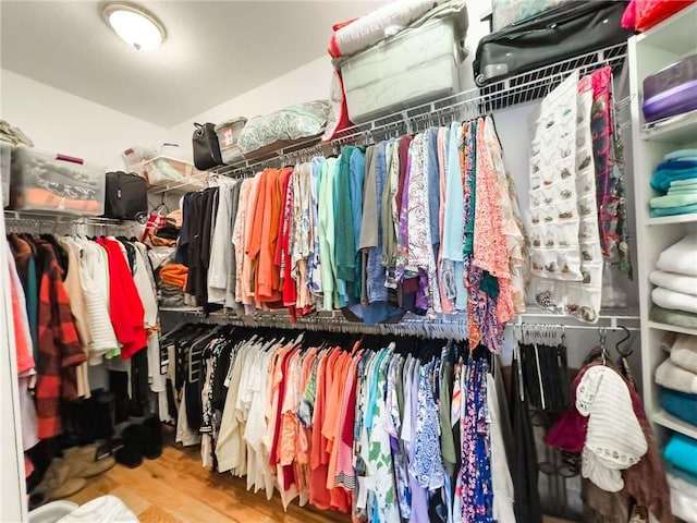 1165 Crooked Ln, Dennison, IL 62423 - spacious closet with wood finished floors