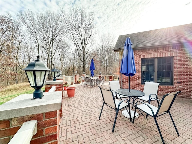 1165 Crooked Ln, Dennison, IL 62423 - view of patio with outdoor dining space