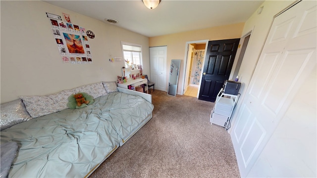 1516 Eastview Ave, Danville, IL 61832 - bedroom with carpet flooring, connected bathroom, and a closet