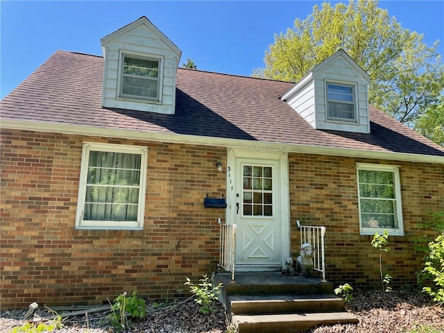 3117 Oak Ave, Mattoon, IL 61938 - view of front facade featuring brick siding and roof with shingles