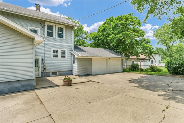 3920 Western Ave, Mattoon, IL 61938 - view of home's exterior with a chimney