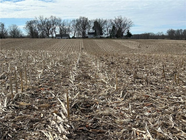 view of landscape featuring a rural view