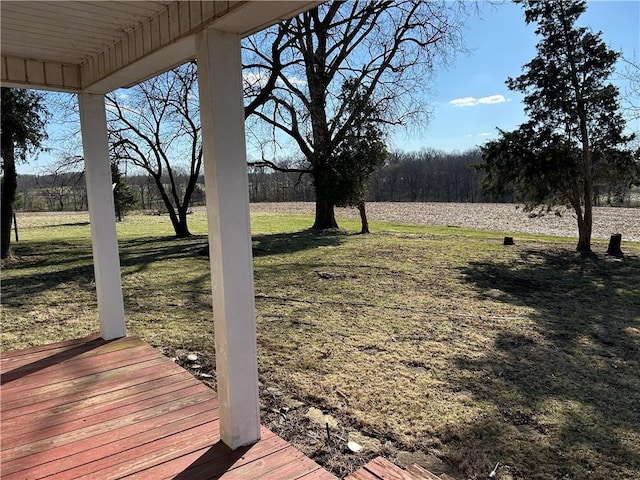 view of yard
