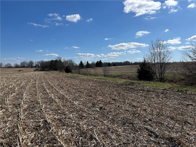 view of landscape with a rural view