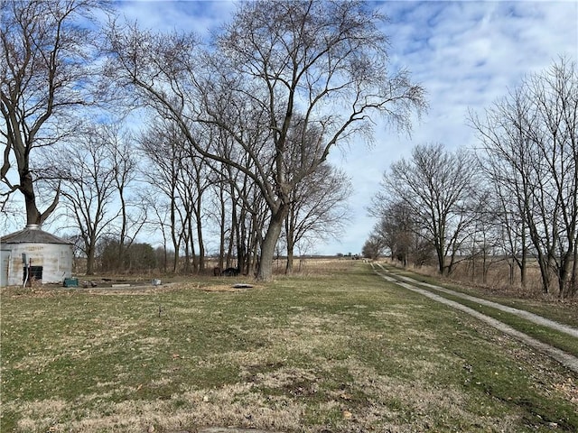 view of yard