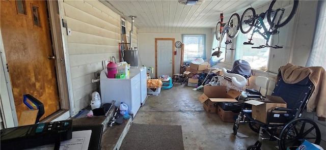1821 Essex Ave, Mattoon, IL 61938 - sunroom with independent washer and dryer and water heater