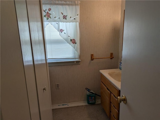 409 E Adams St, Paris, IL 61944 - bathroom featuring vanity
