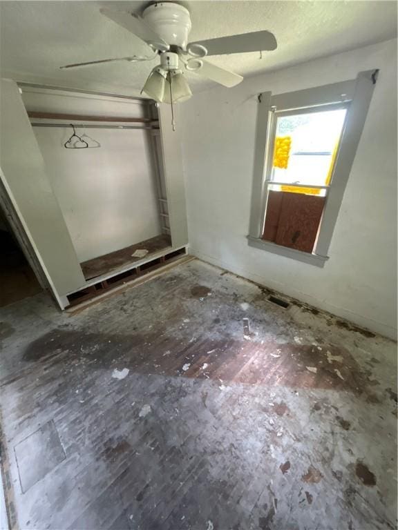 1159 Mueller Ave, Decatur, IL 62526 - unfurnished bedroom with ceiling fan