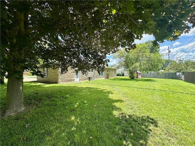 1321 Rudy Ave, Mattoon, IL 61938 - view of yard with a storage unit
