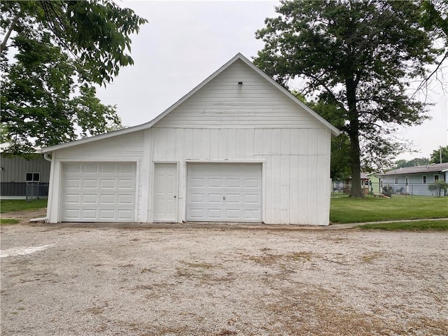 828 S Indiana St, Ashmore, IL 61912 - view of detached garage