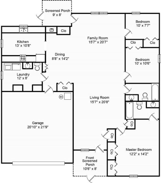 2839 E Wood St, Decatur, IL 62521 - plan