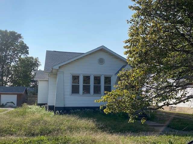 view of property exterior