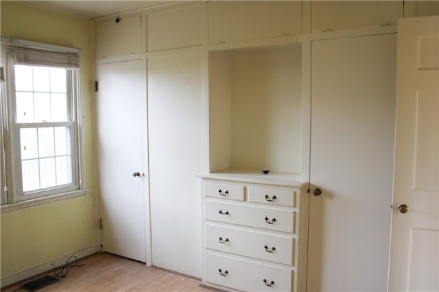 view of closet