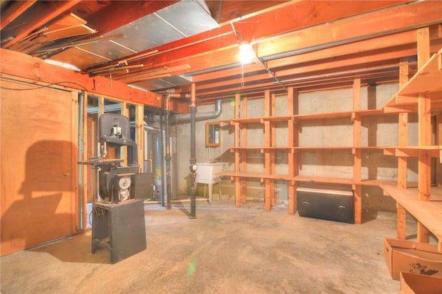 2290 N Kenwood Ct, Decatur, IL 62526 - view of unfinished basement