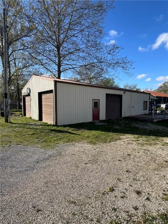 view of outbuilding with an outbuilding