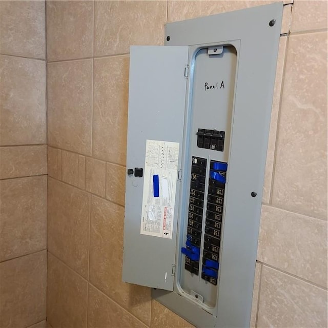 utilities with electric panel