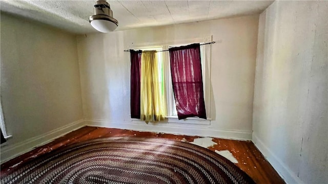 309 N Monroe St, Cerro Gordo, IL 61818 - empty room with wood finished floors and baseboards