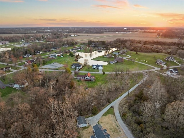 drone / aerial view