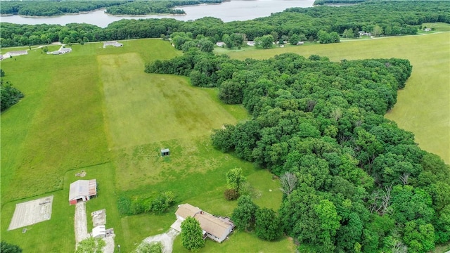 2145 E 1500 N Rd, Shelbyville, IL 62565 - bird's eye view of a large body of water