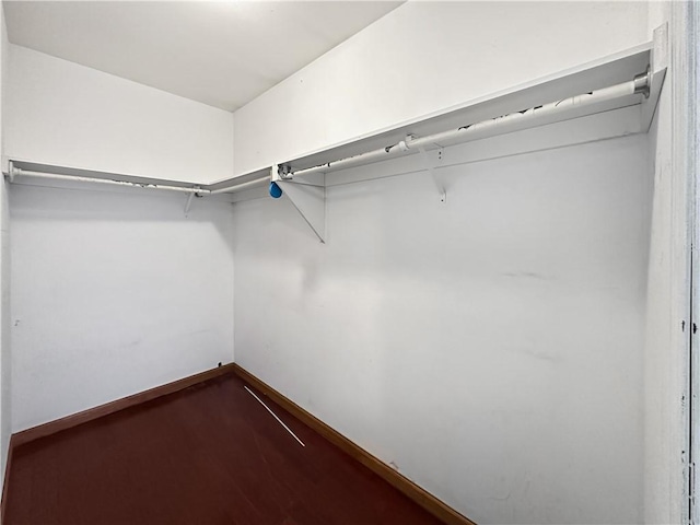 2145 E 1500 N Rd, Shelbyville, IL 62565 - spacious closet with wood finished floors