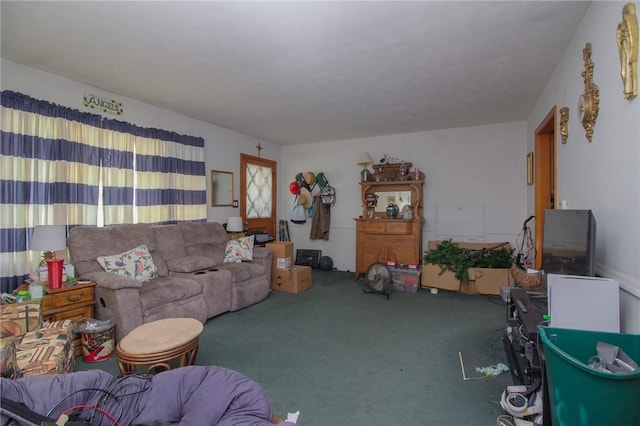 1104 N 30th St, Mattoon, IL 61938 - living room with carpet flooring