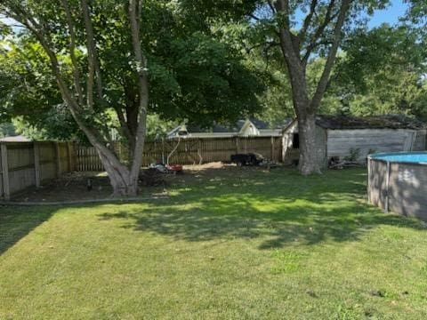 1422 Ohio Ave, Windsor, IL 61957 - view of fenced backyard