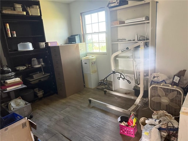5296 E County Road 1100n, Mattoon, IL 61938 - interior space featuring wood finished floors