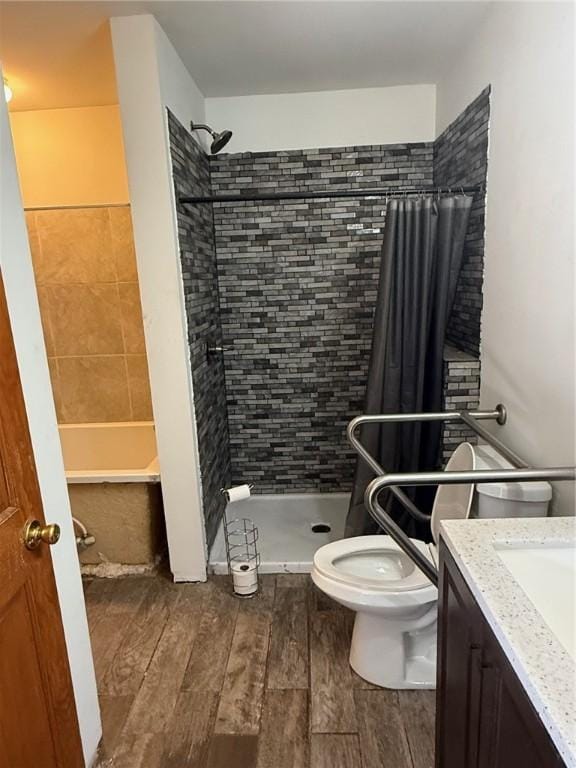 5296 E County Road 1100n, Mattoon, IL 61938 - bathroom with wood finished floors and vanity