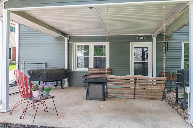 37 Ohio Dr, Decatur, IL 62526 - view of patio / terrace with grilling area
