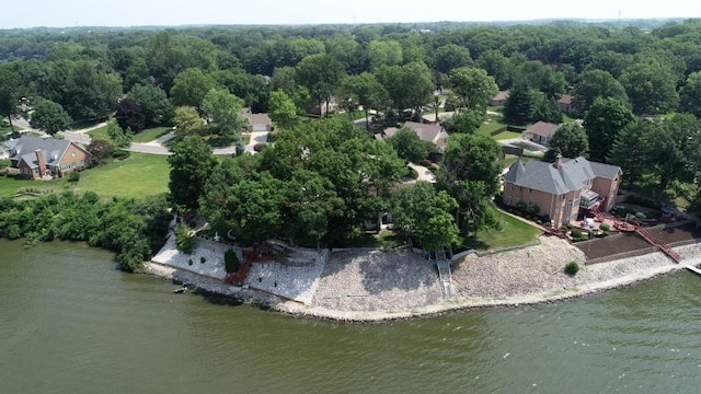 10 Lakeshore Ct, Danville, IL 61832 - drone / aerial view of a large body of water