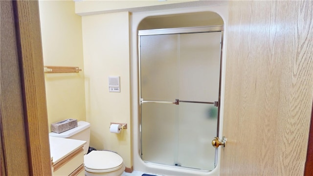 10 Lakeshore Ct, Danville, IL 61832 - bathroom with a shower stall and vanity