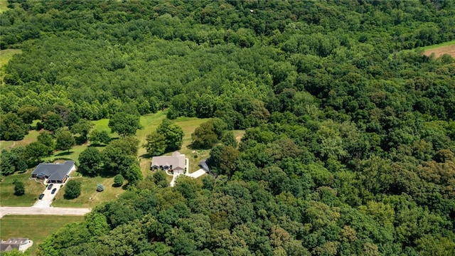 8434 Meadowview Rd, Effingham, IL 62401 - aerial view of property's location featuring a heavily wooded area