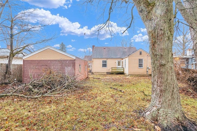 view of back of house