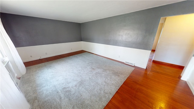 204 Bryan St, Catlin, IL 61817 - empty room with wood finished floors