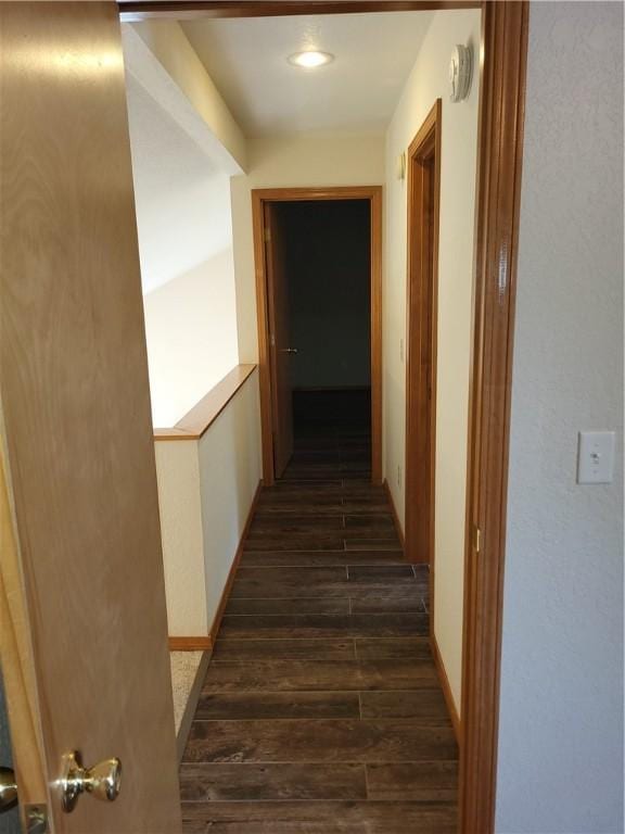 107 Edgewood Ave, Effingham, IL 62401 - corridor with dark wood finished floors