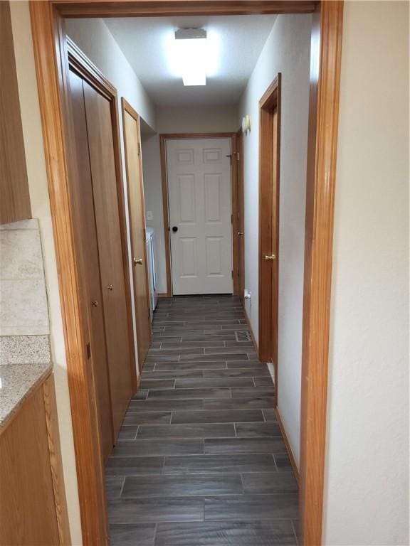 107 Edgewood Ave, Effingham, IL 62401 - hallway featuring wood finish floors and baseboards