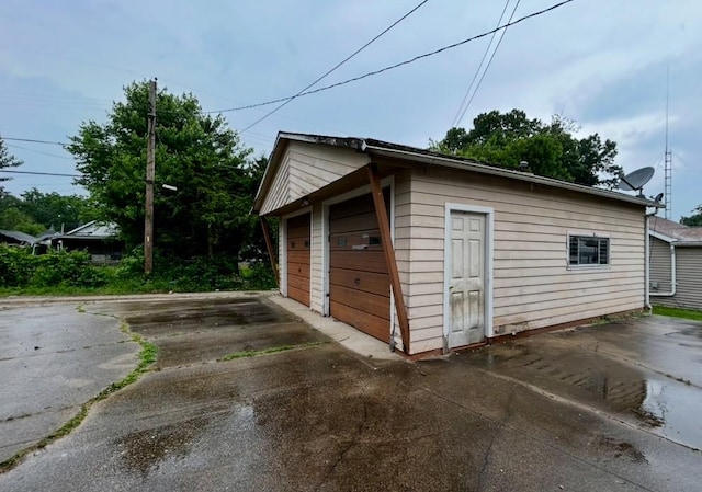 316 Plum St, Danville, IL 61832 - view of detached garage