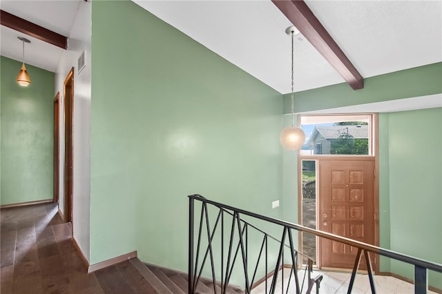 3044 Greenlake Dr, Decatur, IL 62521 - stairway with baseboards
