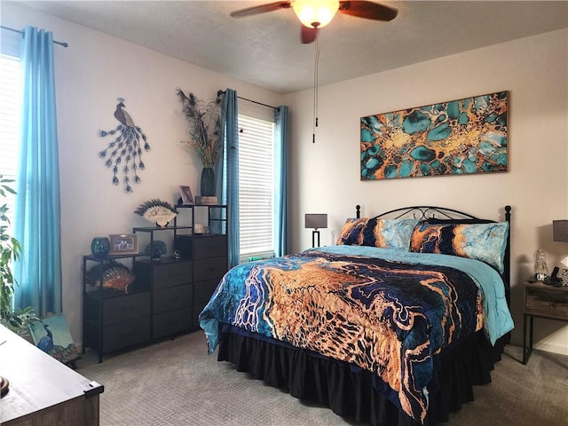 8 Courtyard Blvd, Sullivan, IL 61951 - bedroom featuring carpet and ceiling fan