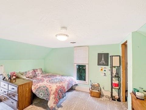 525 N 7th St, Charleston, IL 61920 - bedroom with vaulted ceiling