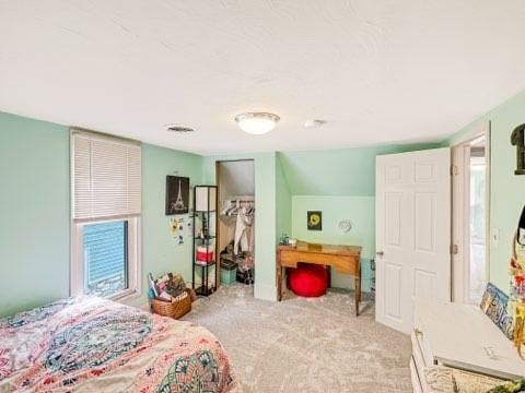 525 N 7th St, Charleston, IL 61920 - bedroom featuring carpet, a closet, and a spacious closet