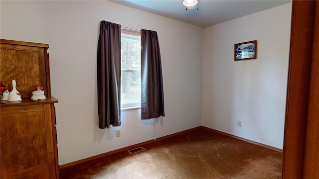 bedroom with carpet floors