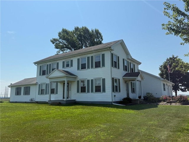 27288 State Highway 16, Ashmore, IL 61912 - colonial inspired home with a front lawn