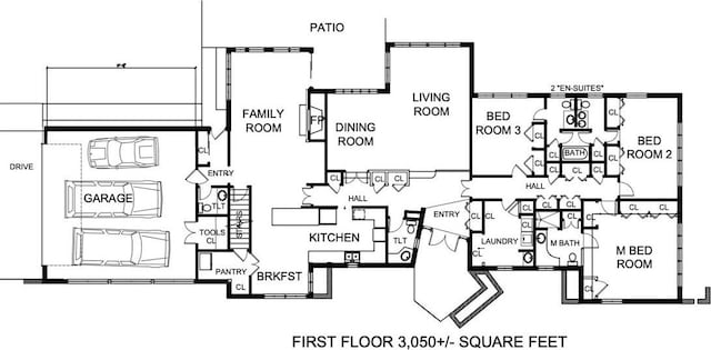 400 Country Club Rd, Mattoon, IL 61938 - view of home floor plan