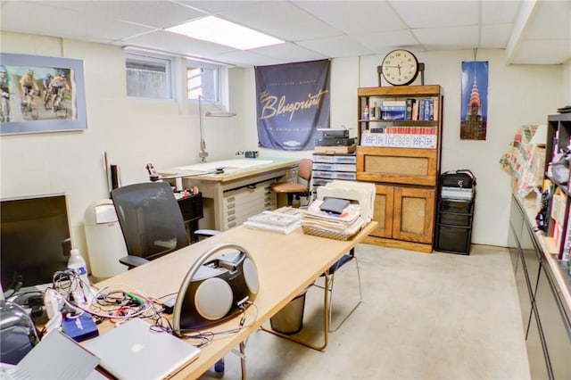 400 Country Club Rd, Mattoon, IL 61938 - office space featuring a paneled ceiling