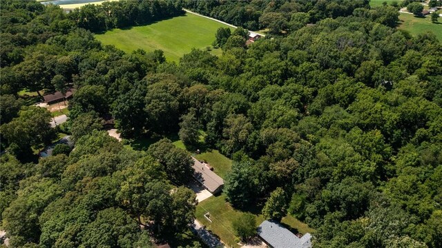 18058 E 1545th Ave, Teutopolis, IL 62467 - view of property location featuring a heavily wooded area
