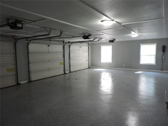 37626 Hunnington Ridge Rd, Hoopeston, IL 60942 - garage featuring a garage door opener